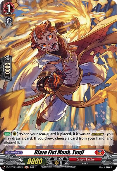 Blaze Fist Monk, Tenji (Holo)