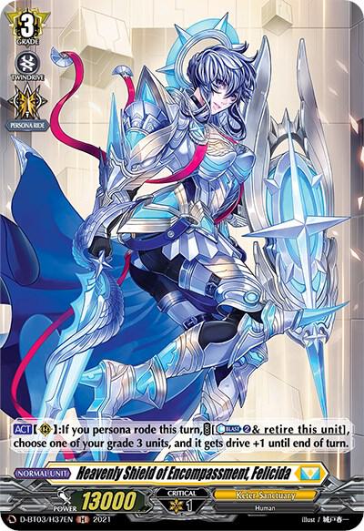 Heavenly Shield of Encompassment, Felicida (Holo)