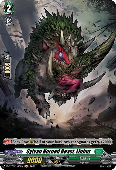 Sylvan Horned Beast, Linbur (Holo)