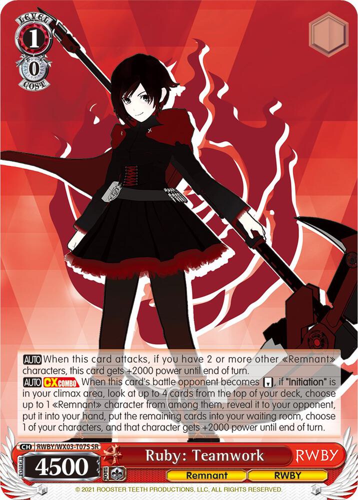 Ruby: Teamwork (SR)