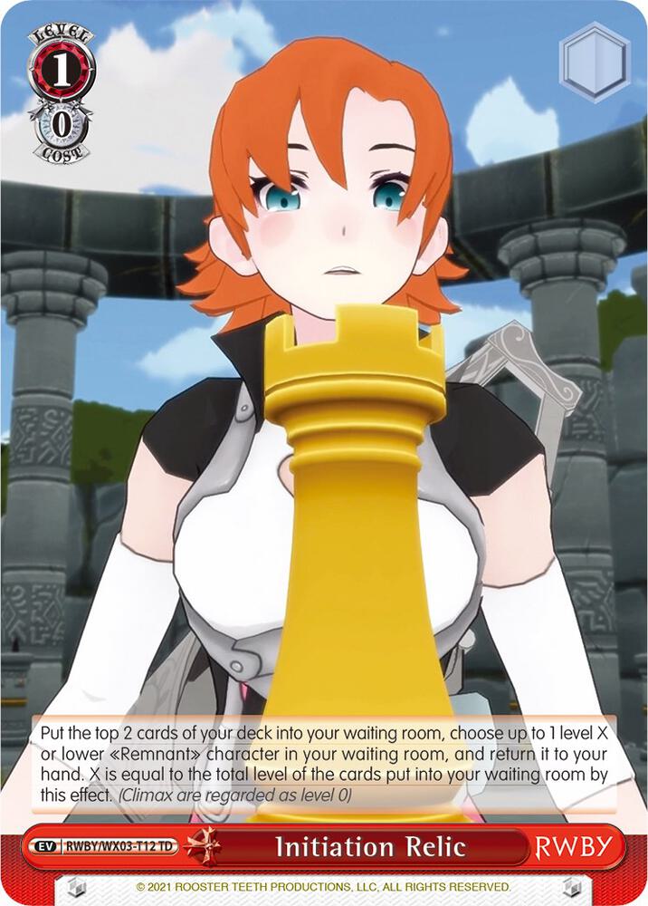 Initiation Relic
