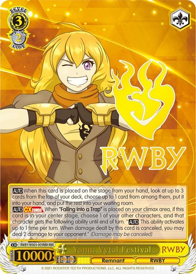 Yang: Vytal Festival (RBR) card
