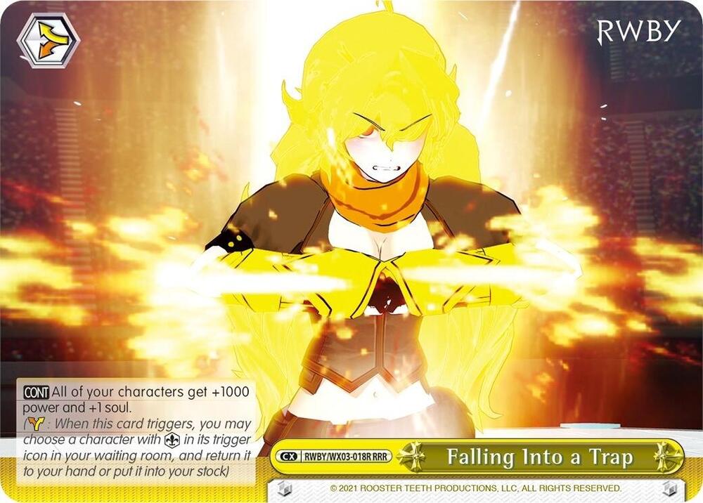 Falling Into a Trap (RRR)