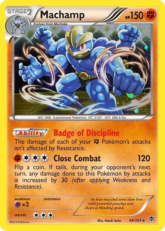 Machamp - 49/101 (Cosmos Holo) 049/101 from Blister Exclusives