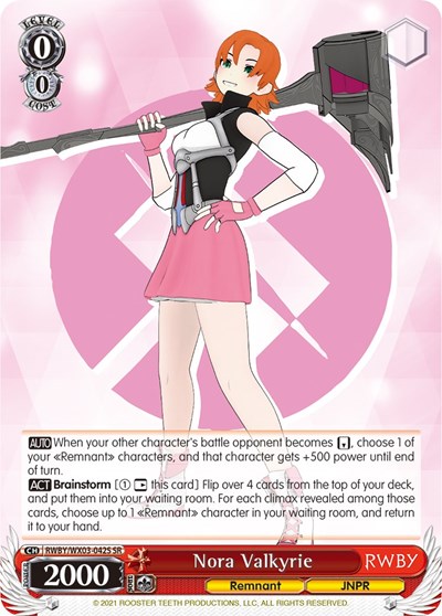Nora Valkyrie (SR) card