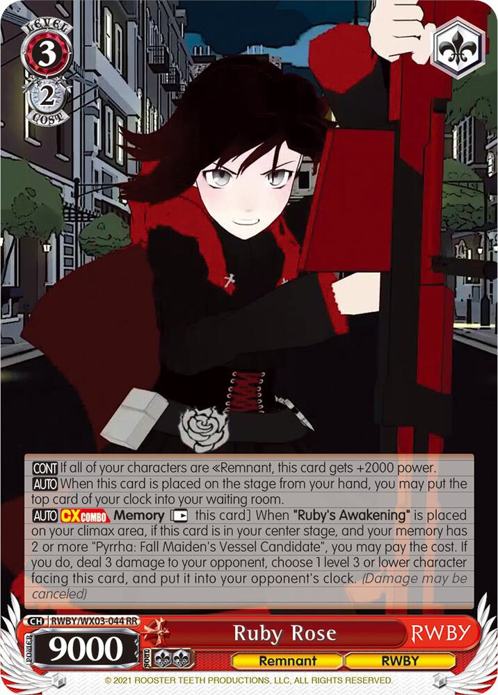 Ruby Rose - RWBY - Weiss Schwarz - TCGplayer.com