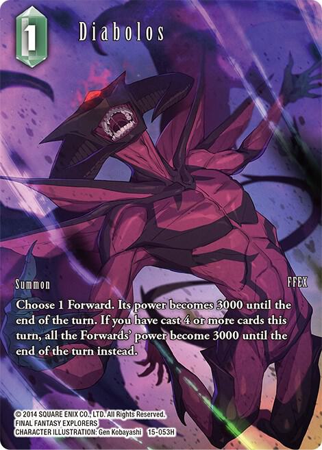 Diabolos (Full Art) - Crystal Dominion - Final Fantasy TCG