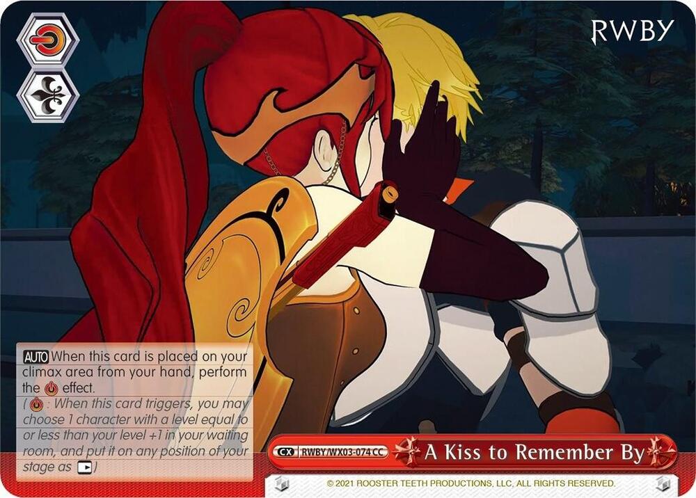 A Kiss to Remember By