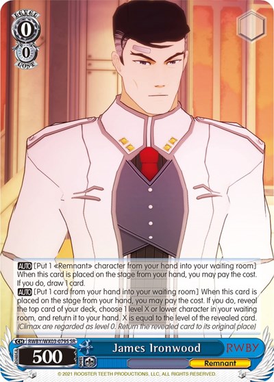 James Ironwood (SR) card
