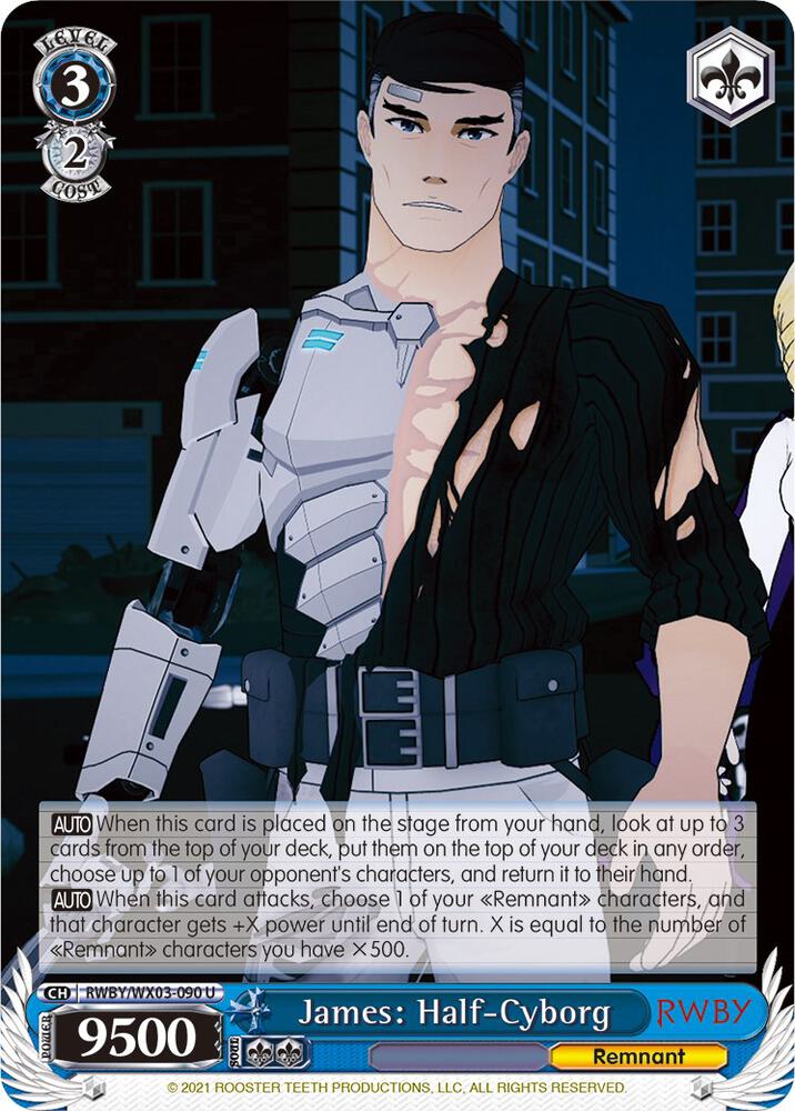 James: Half-Cyborg
