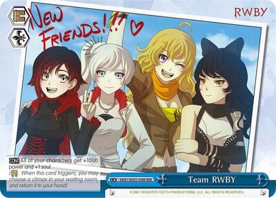 Team RWBY (RRR) card