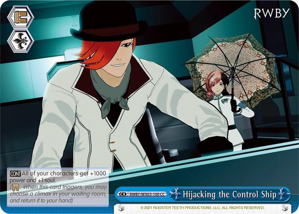 Hijacking the Control Ship