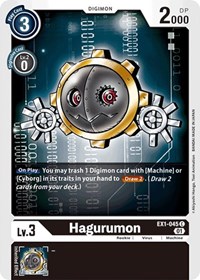 Hagurumon - Classic Collection - Digimon card