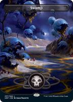 Swamp (237) (Borderless) - Unfinity - Magic: The Gathering