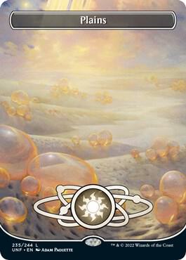Plains (235) (Borderless) 235 card
