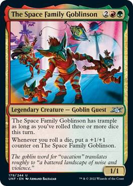 The Space Family Goblinson - Unfinity - Magic: The Gathering