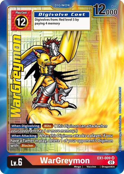 WarGreymon (Alternate Art) Classic Collection card price
