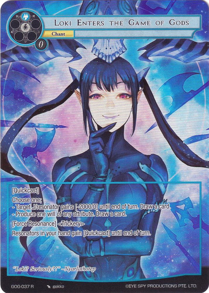 Loki Enters the Game of Gods (Full Art)
