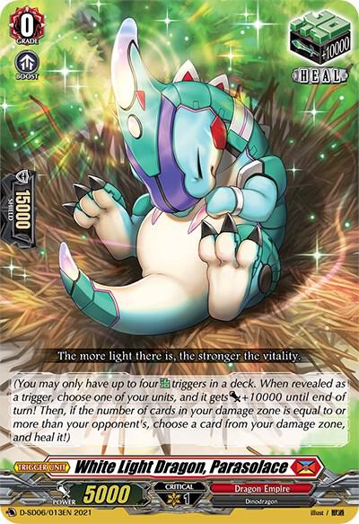 White Light Dragon, Parasolace