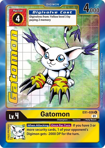 Gatomon (Alternate Art) Classic Collection card price