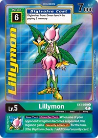 Lillymon (Alternate Art) - Classic Collection - Digimon card
