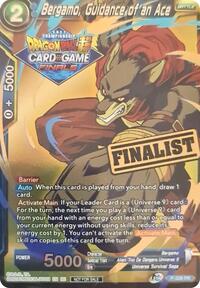 Bergamo, Guidance of an Ace (Championship 2021 Vault Set) (Finalist Gold Stamped) card art