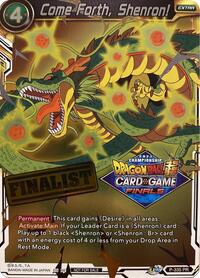 Come Forth, Shenron! (Championship 2021 Vault Set) (Finalist Gold Stamped) card art