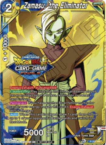 Zamasu, the Eliminator (Championship Pack 2021 Vault Set) #P-337 — Promotion Cards