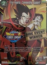 King Vegeta, Commanding Support (Championship 2021 Vault Set) (Side Event Winner) card art