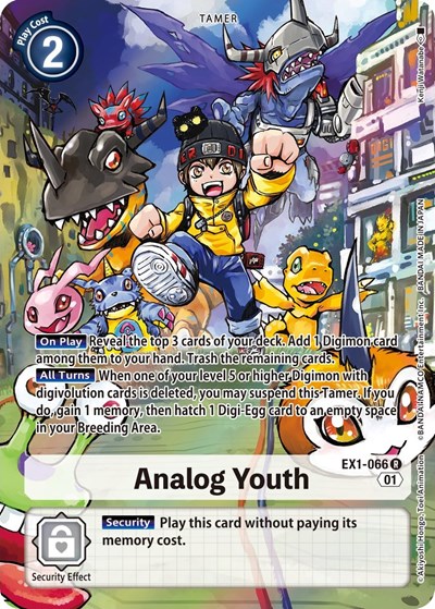Analog Youth (Alternate Art) Classic Collection card price