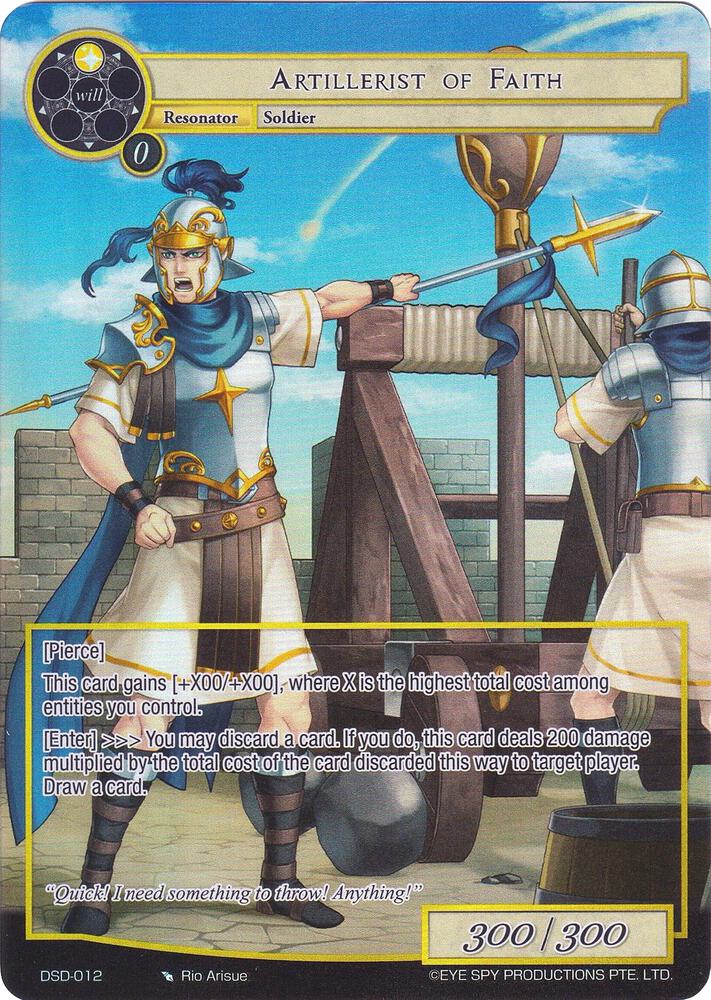 Artillerist of Faith (Full Art)