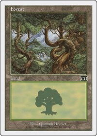 Forest (347) - Classic Sixth Edition - Magic: The Gathering card