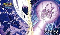Dragon Ball Super: National Championship November 2021 - Top 32 Playmat · Bandai Playmats