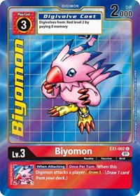 Biyomon (Alternate Art) - Classic Collection - Digimon card