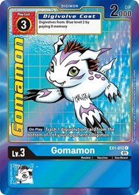 Gomamon (Alternate Art) (Classic Collection)