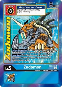 Zudomon (Alternate Art) - Classic Collection - Digimon card