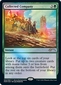 Collected Company - Game Day & Store Championship Promos - Magic: The Gathering card