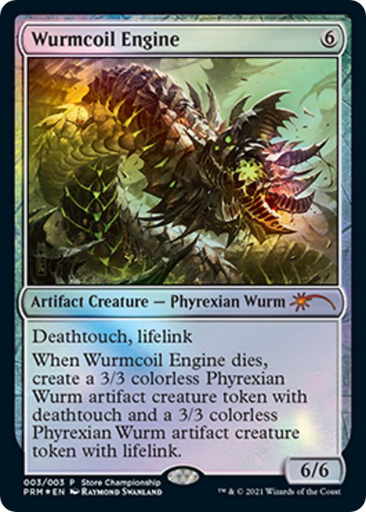 Wurmcoil Engine - Game Day & Store Championship Promos - Magic