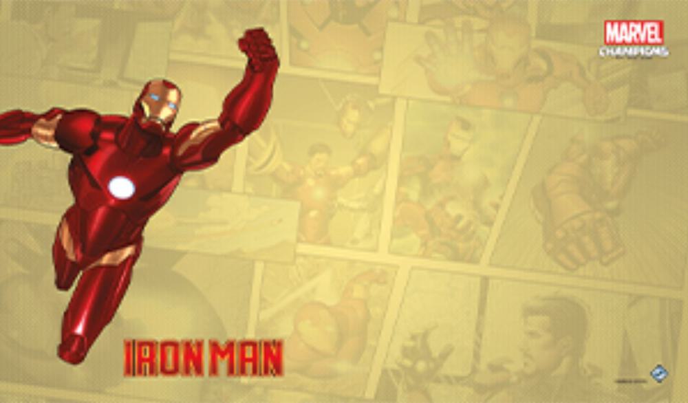 Iron Man Game Mat - Marvel Champions Official Game Mats - Playmats