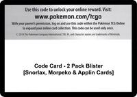 Code Card - 2 Pack Blister [Snorlax, Morpeko & Applin Cards] · Miscellaneous Cards & Products · #— · Normal