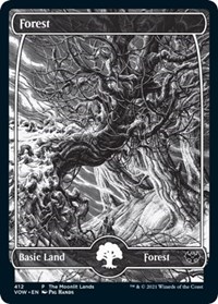 Forest (Moonlit Land) (Foil Etched)