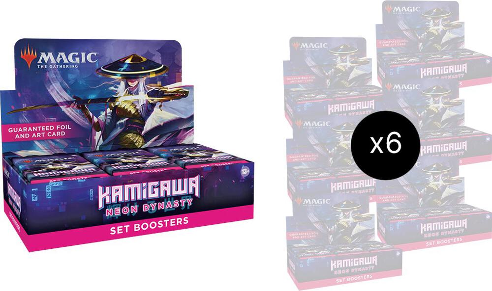 magic the gathering kamigawa neon dynasty set booster box Kamigawa: Neon Dynasty Set Booster Pack – Cosmic Games