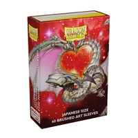 Dragon Shield 2022 Limited Edition Japanese Art Sleeves - Valentine Dragons (60- · Dragon Shield Card Sleeves