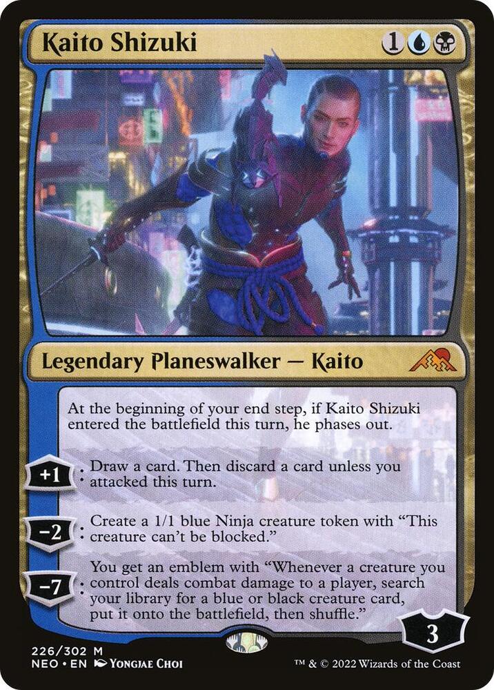 MTG 漆月魁渡/Kaito Shizuki foil brg10 MTG 漆月魁渡/Kaito Shizuki foil brg10 Kaito Shizuki
