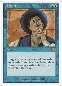 Forget - Classic Sixth Edition - Magic: The Gathering card