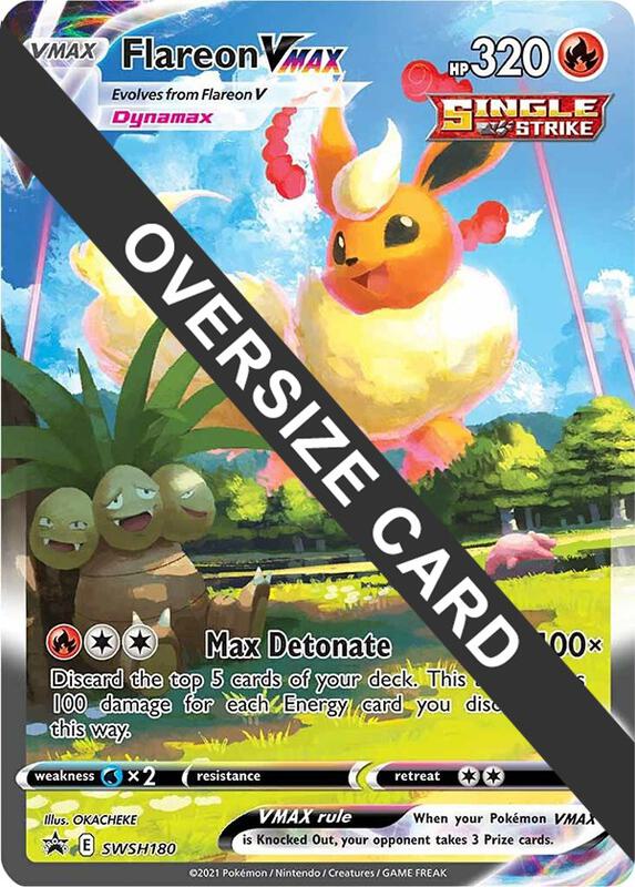 Flareon VMAX - SWSH180 SWSH180 from Jumbo Cards