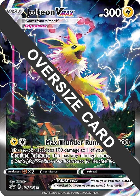 Jolteon VMAX - SWSH184 SWSH184 from Jumbo Cards