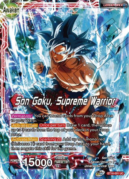 Son Goku // Son Goku, Supreme Warrior - Realm of the Gods - Dragon