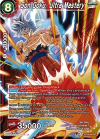 Son Goku, Ultra Mastery card art