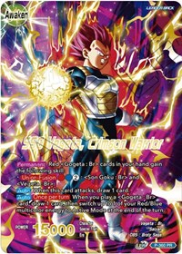 Vegeta // SSG Vegeta, Crimson Warrior (Gold Stamped) card art